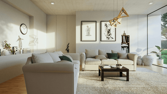Comment Décorer Un Grand Mur De Salon ? - Mon Tapis Design