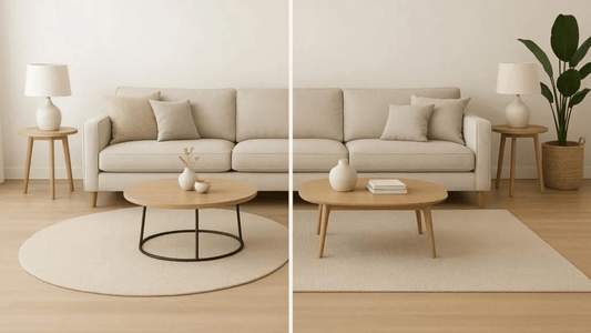 Tapis Rond vs Rectangulaire : Lequel Choisir ? - Mon Tapis Design