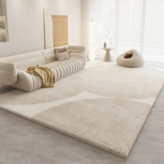 Tapis Rectangulaire Ton Neutre - Mon Tapis Design