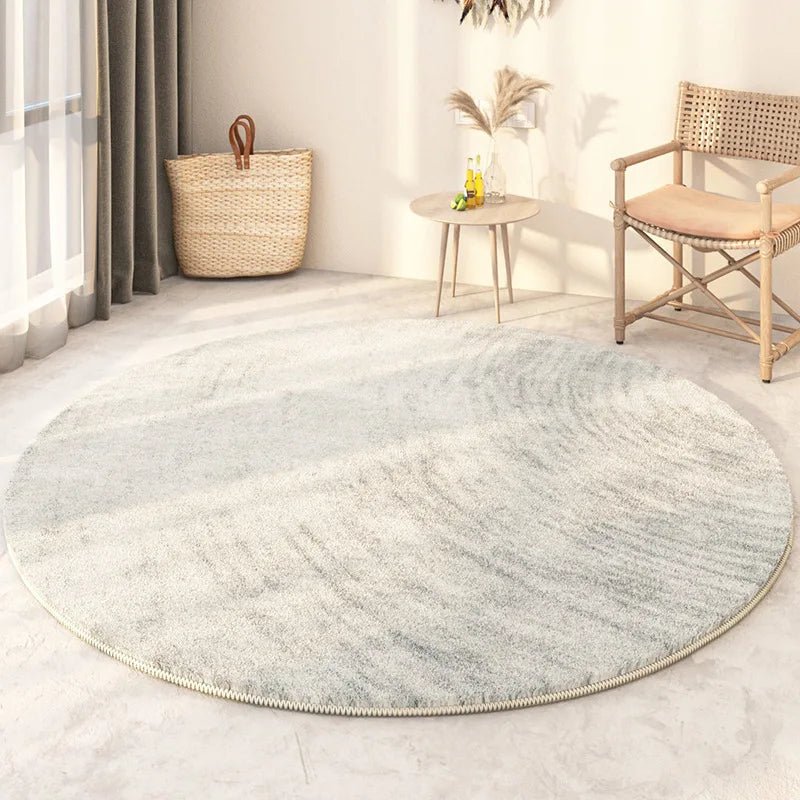 Tapis Rond Nordique Clair - Mon Tapis Design