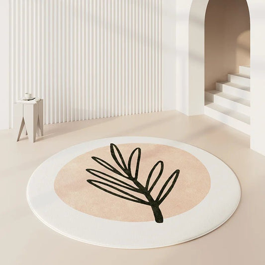 Tapis Rond Salon Bohème Moderne - Mon Tapis Design