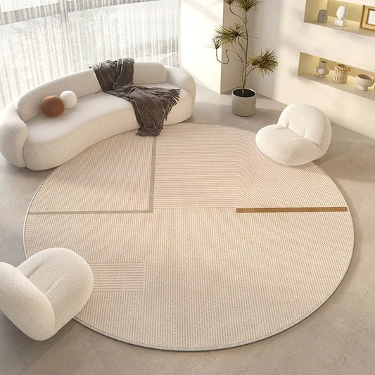 Tapis Rond Salon Design Moderne - Mon Tapis Design