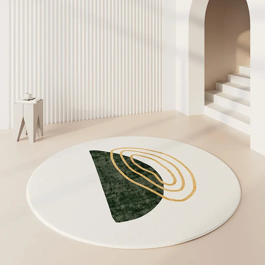 Tapis Rond Salon Inspiration Nomade - Mon Tapis Design