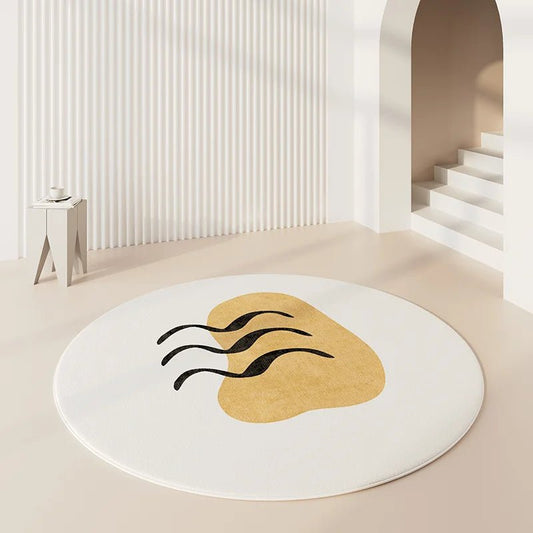 Tapis Rond Salon Tendance Bohème - Mon Tapis Design