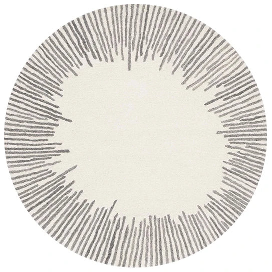 Tapis Rond Style Épuré - Mon Tapis Design