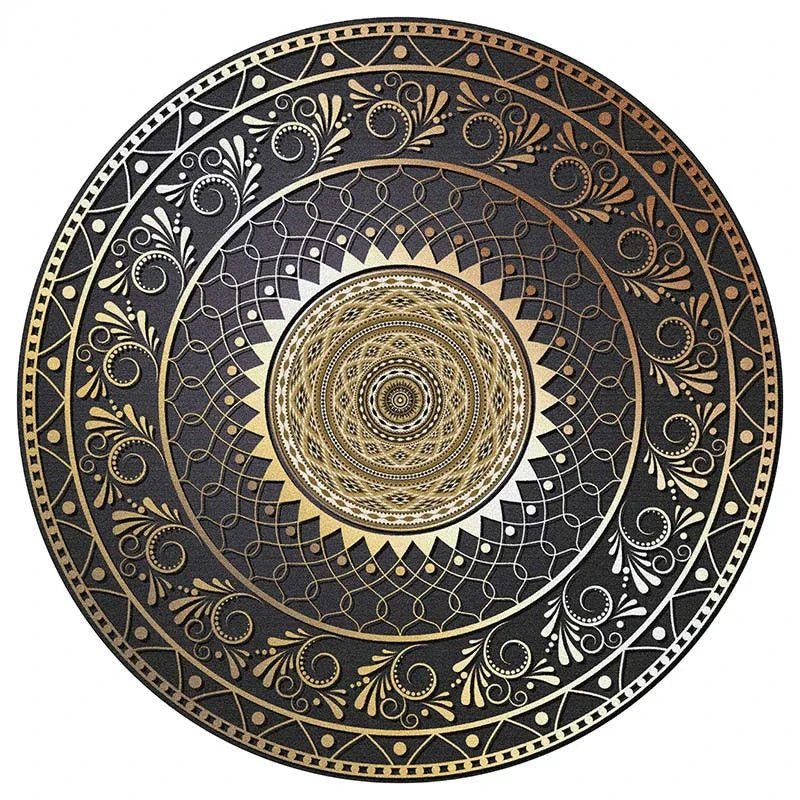 Tapis Rond Vintage Inspiration Palais - Mon Tapis Design