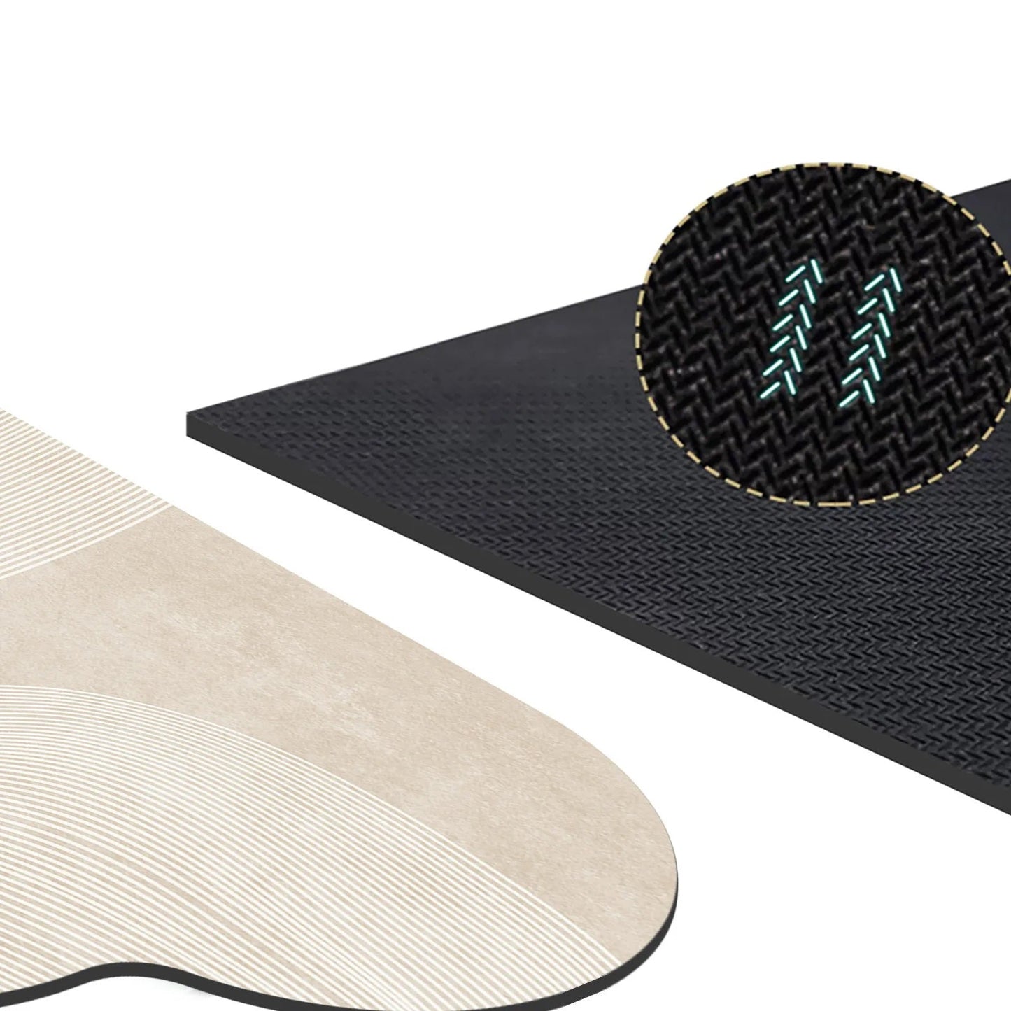 Tapis Salle de Bain Minimaliste Élégant - Mon Tapis Design