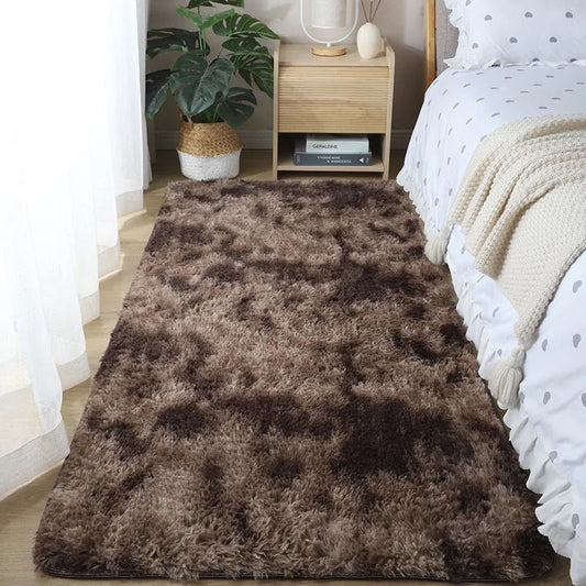 Tapis De Chambre Doux Café Tie-Dye - Mon Tapis Design