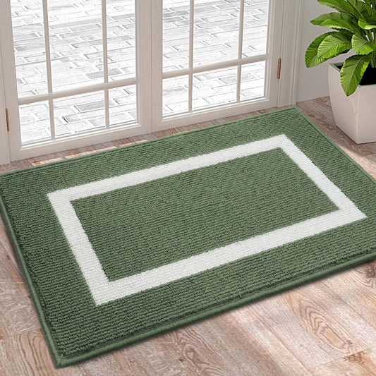 Tapis d'Entrée Vert - Mon Tapis Design