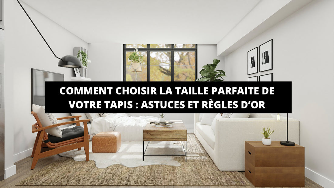 Comment Choisir La Taille Parfaite De Votre Tapis : Astuces Et Règles d'Or - Mon Tapis Design