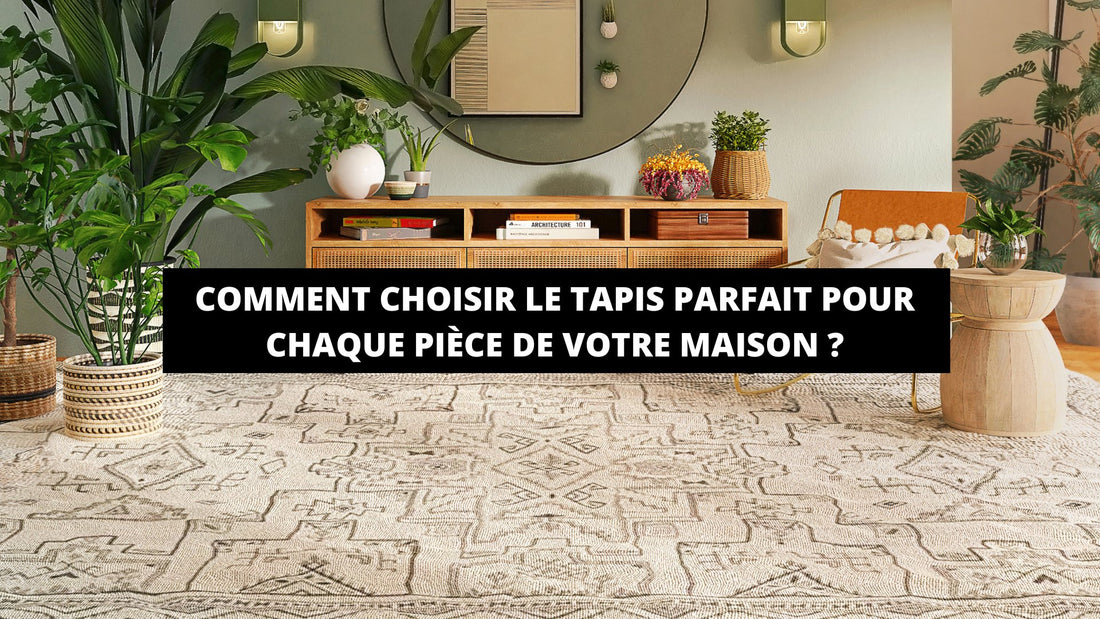 Comment Choisir le Tapis Parfait pour Chaque Pièce de Votre Maison ? - Mon Tapis Design