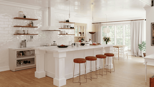 Cuisine Moderne 2025 : Guide Complet d'Aménagement avec Îlot Central et Coin Café - Mon Tapis Design