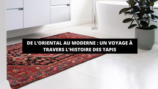 De l'Oriental Au Moderne : Un Voyage À Travers l'Histoire Des Tapis - Mon Tapis Design