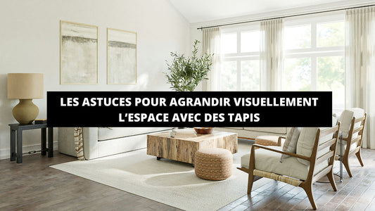 Les Astuces Pour Agrandir Visuellement L'espace Avec Des Tapis - Mon Tapis Design