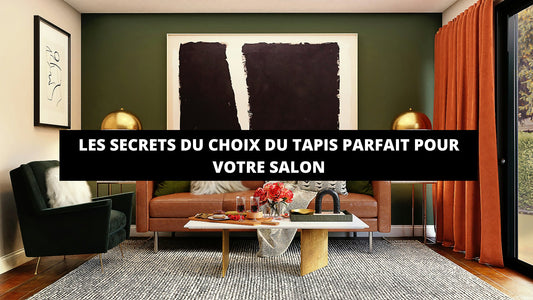 Les Secrets Du Choix Du Tapis Parfait Pour Votre Salon - Mon Tapis Design