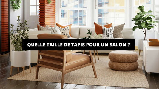 Quelle Taille De Tapis Pour Un Salon ? - Mon Tapis Design