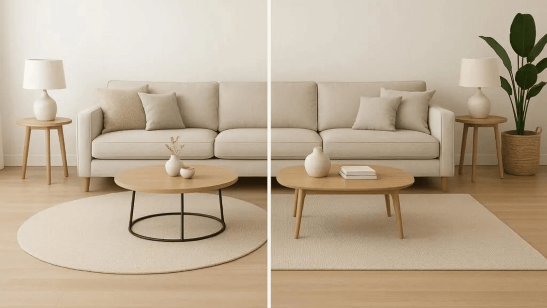 Tapis Rond vs Rectangulaire : Lequel Choisir ? - Mon Tapis Design