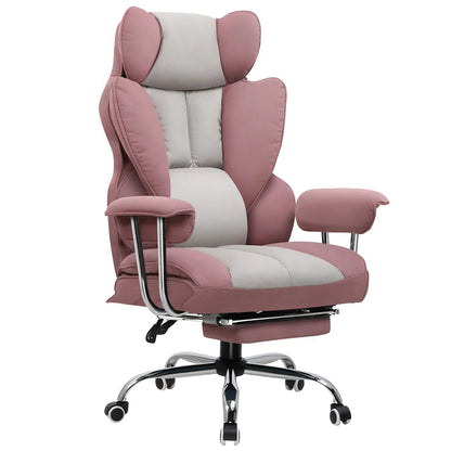 Chaise de Bureau Confortable Rose - Mon Tapis Design