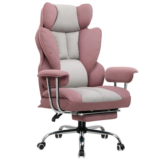 Chaise de Bureau Confortable Rose - Mon Tapis Design