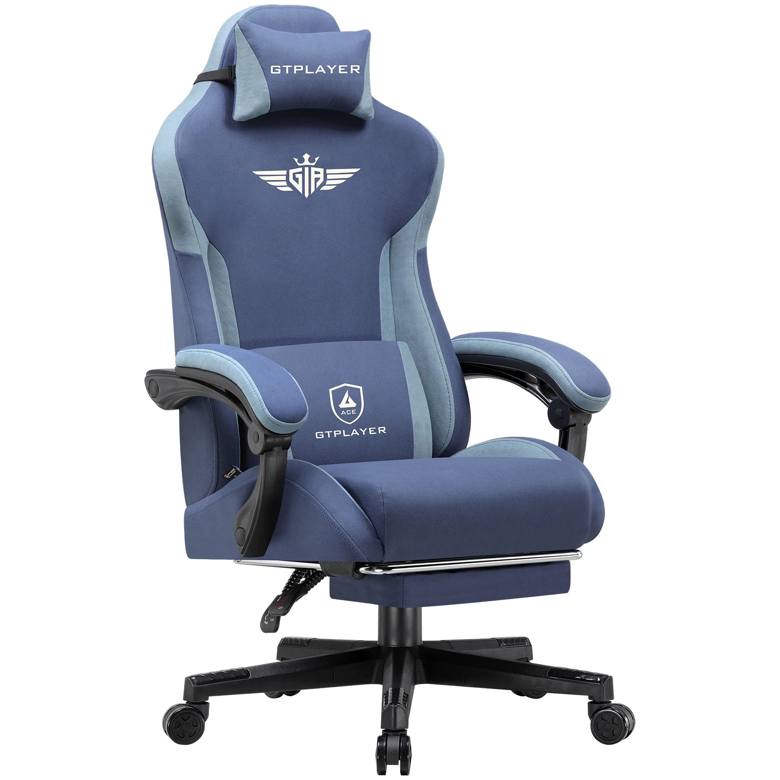 Chaise de Bureau Gaming Bleue - Mon Tapis Design