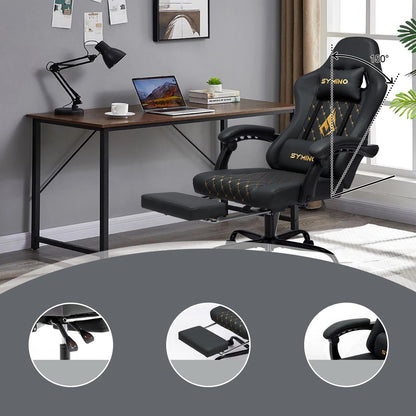 Chaise de Gaming Bleue Clair - Mon Tapis Design