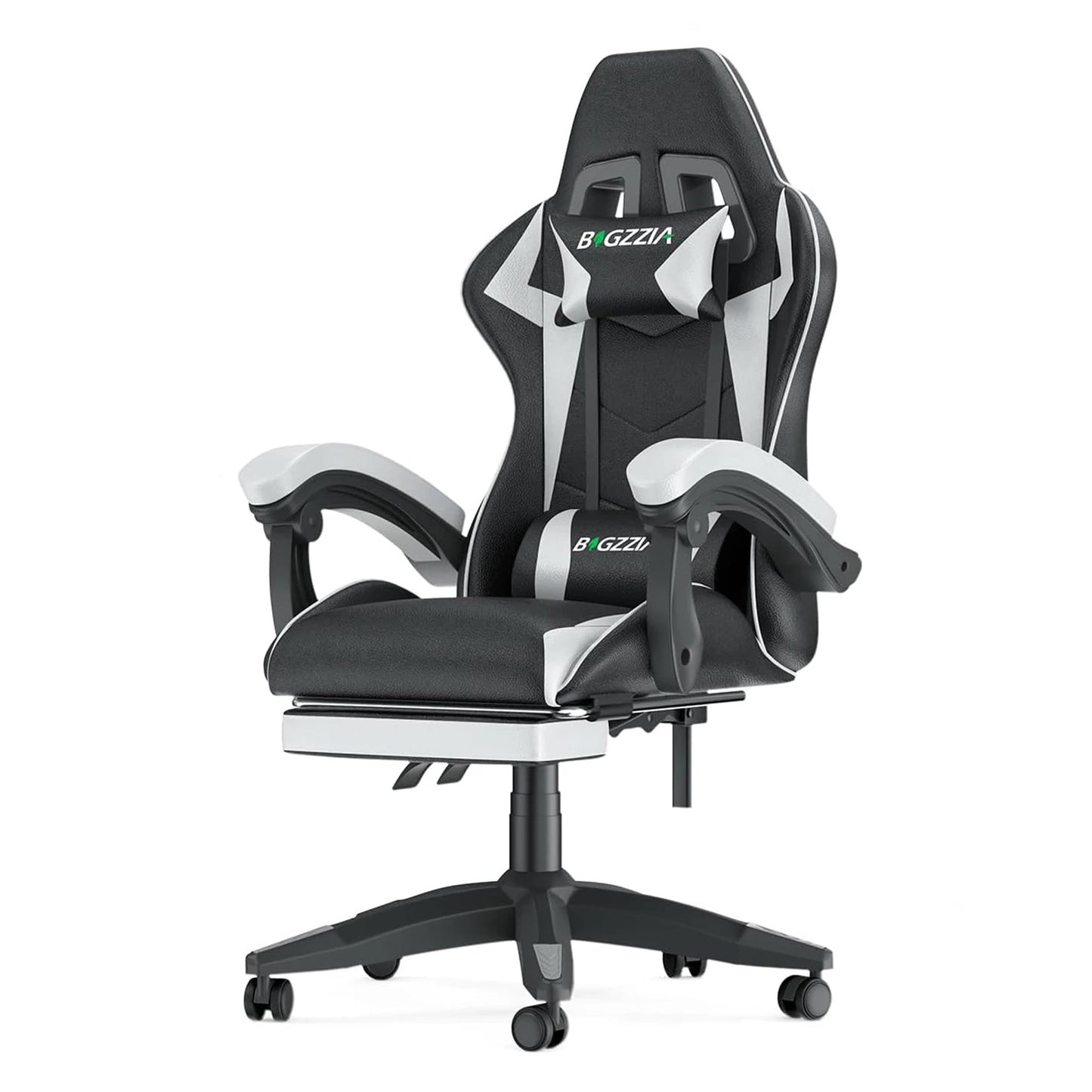 Chaise de Gaming Ergonomique Blanche - Mon Tapis Design