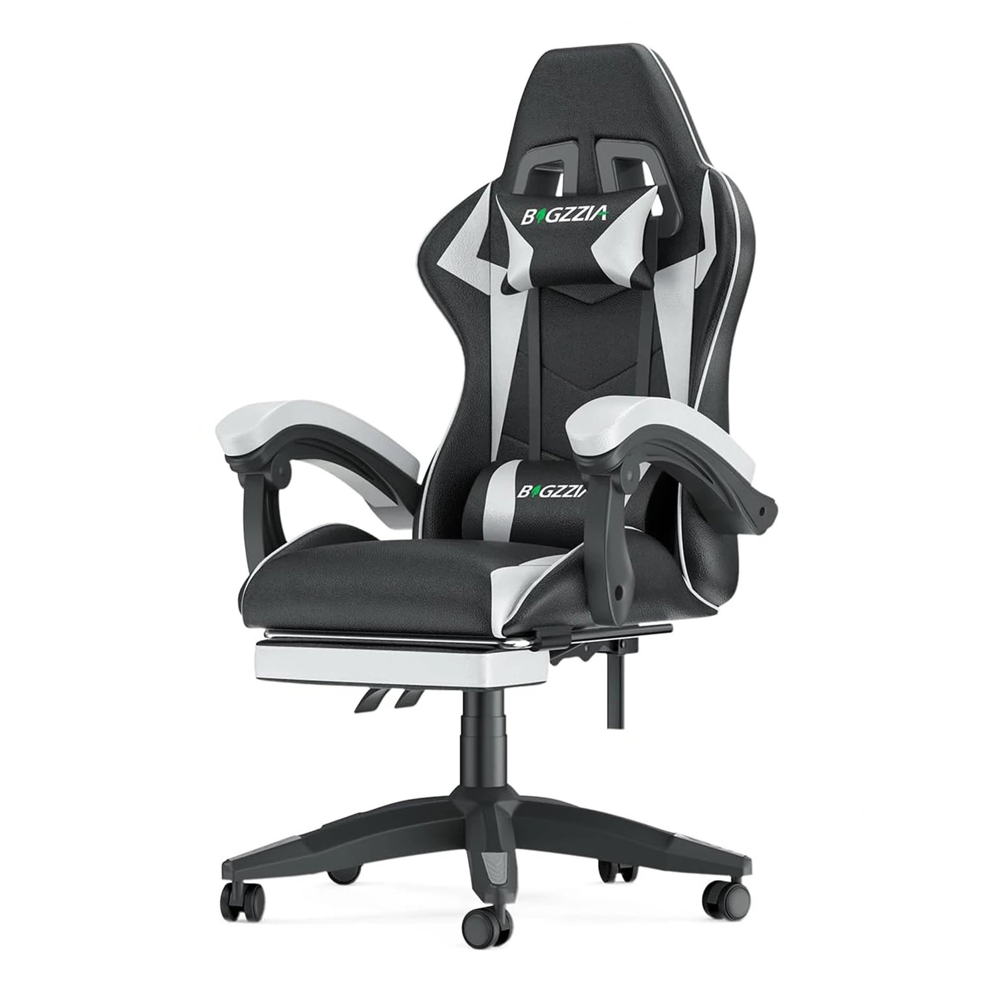 Chaise de Gaming Ergonomique Blanche - Mon Tapis Design