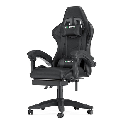 Chaise de Gaming Ergonomique Noire - Mon Tapis Design