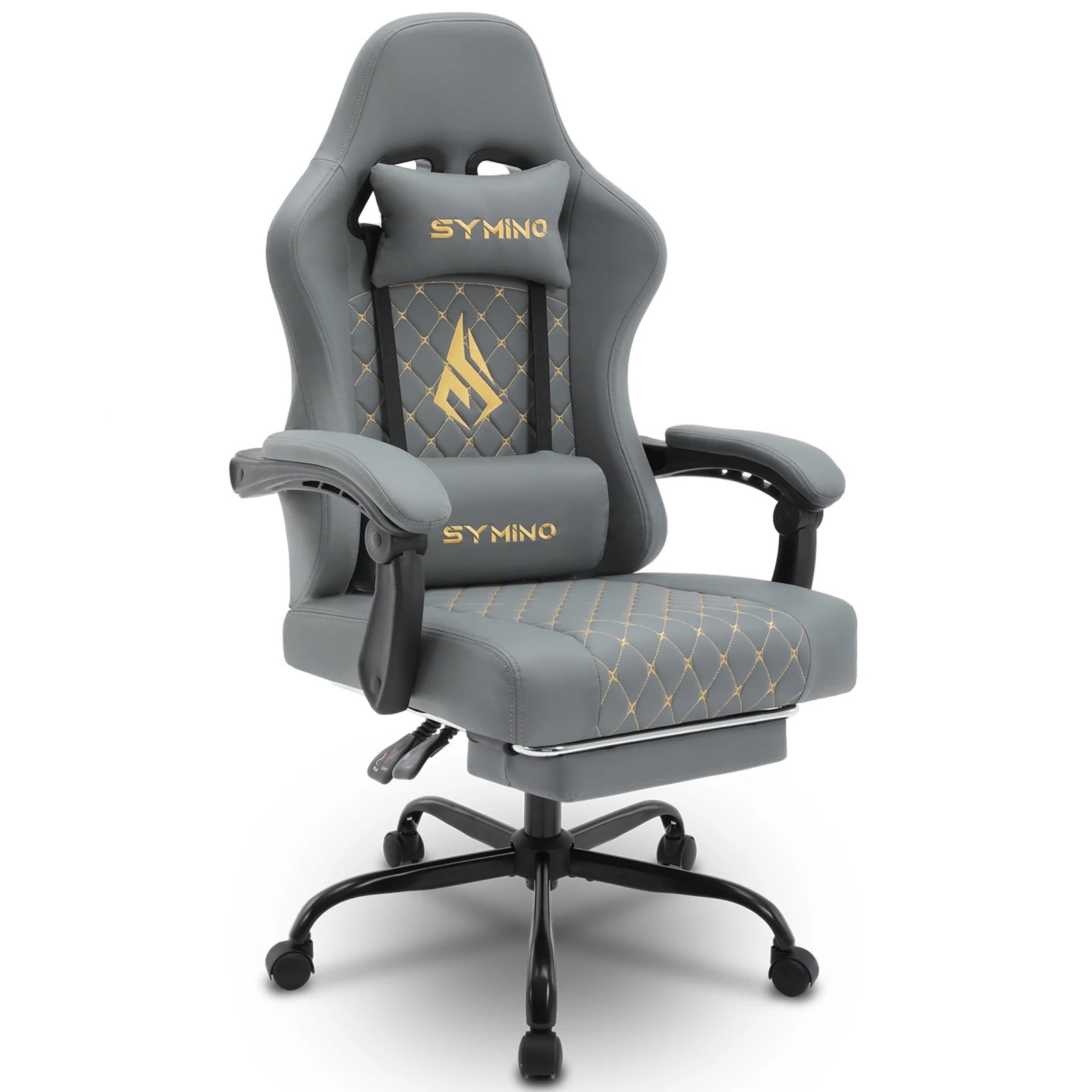 Chaise de Gaming Grise - Mon Tapis Design