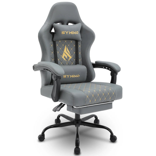 Chaise de Gaming Grise - Mon Tapis Design