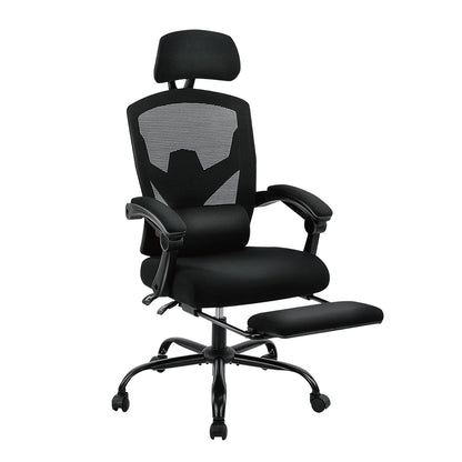 Chaise Ergonomique de Bureau Noire - Mon Tapis Design