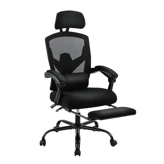 Chaise Ergonomique de Bureau Noire - Mon Tapis Design
