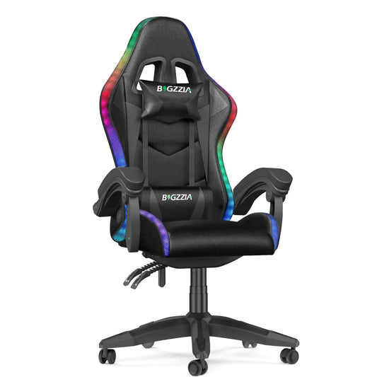 Chaise Gaming RGB Noire - Mon Tapis Design