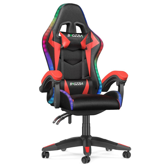 Chaise Gaming RGB Rouge - Mon Tapis Design