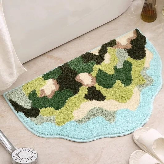 Tapis Antidérapant De Bain Moderne - Mon Tapis Design