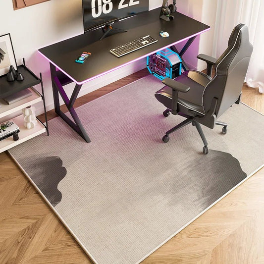 Tapis Bureau Gris Chic - Mon Tapis Design