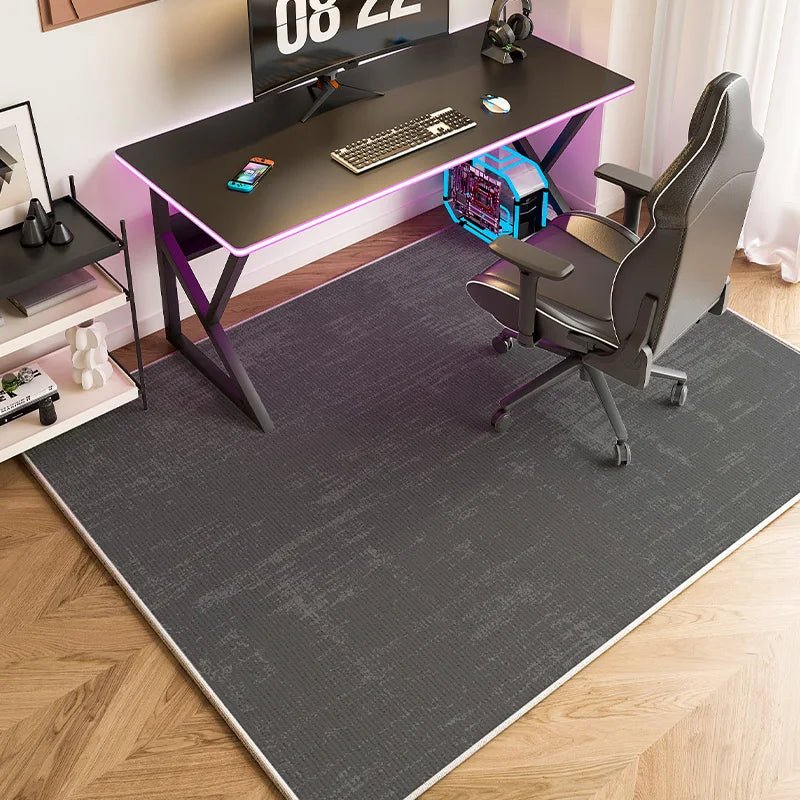 Tapis Bureau Noir - Mon Tapis Design
