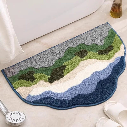 Tapis De Bain Antidérapant Moderne - Mon Tapis Design