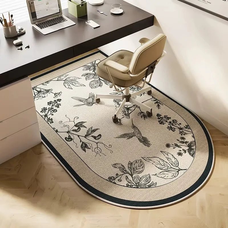 Tapis de Bureau Composition Florale - Mon Tapis Design