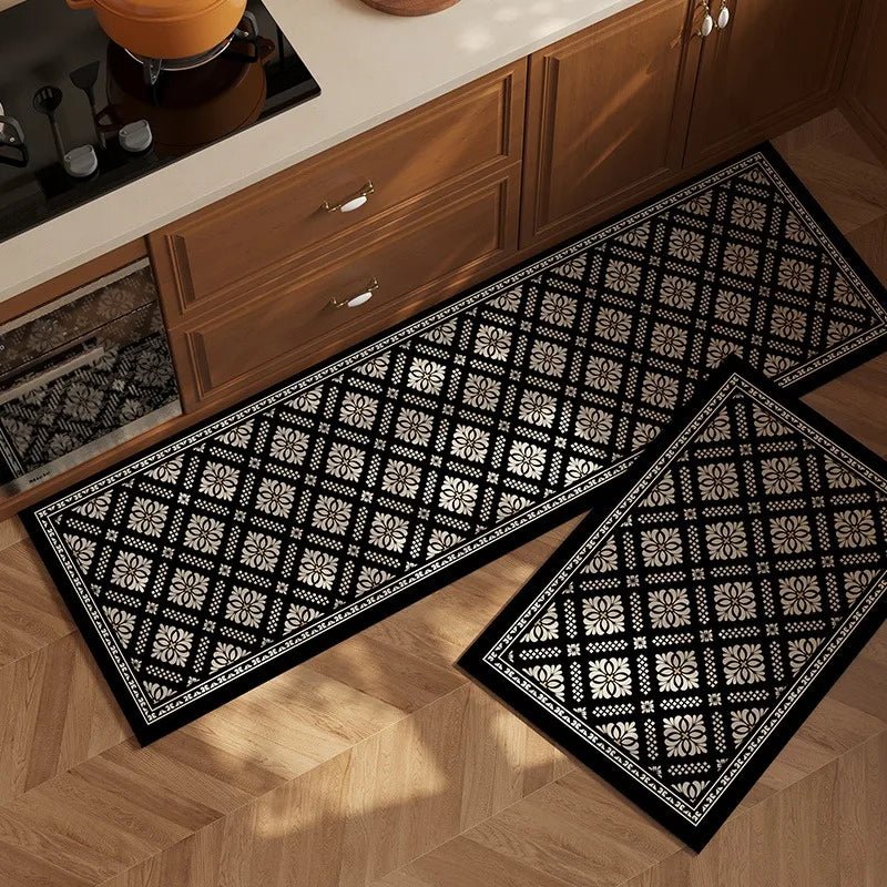 Tapis de Cuisine Effet Carrelage - Mon Tapis Design