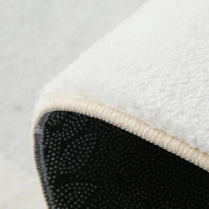 Tapis De Salon Minimaliste Design Blanc - Mon Tapis Design