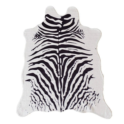 Tapis En Peau De Zebre - Mon Tapis Design