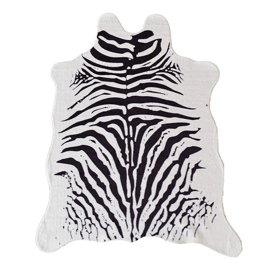 Tapis En Peau De Zebre - Mon Tapis Design