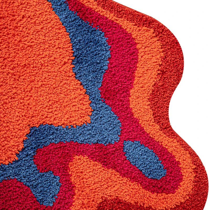 Tapis Retro Psychédélique - Mon Tapis Design