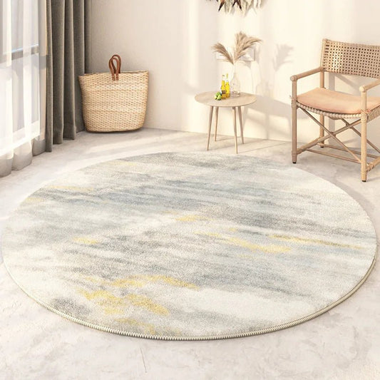 Tapis Rond Clair Nordique - Mon Tapis Design