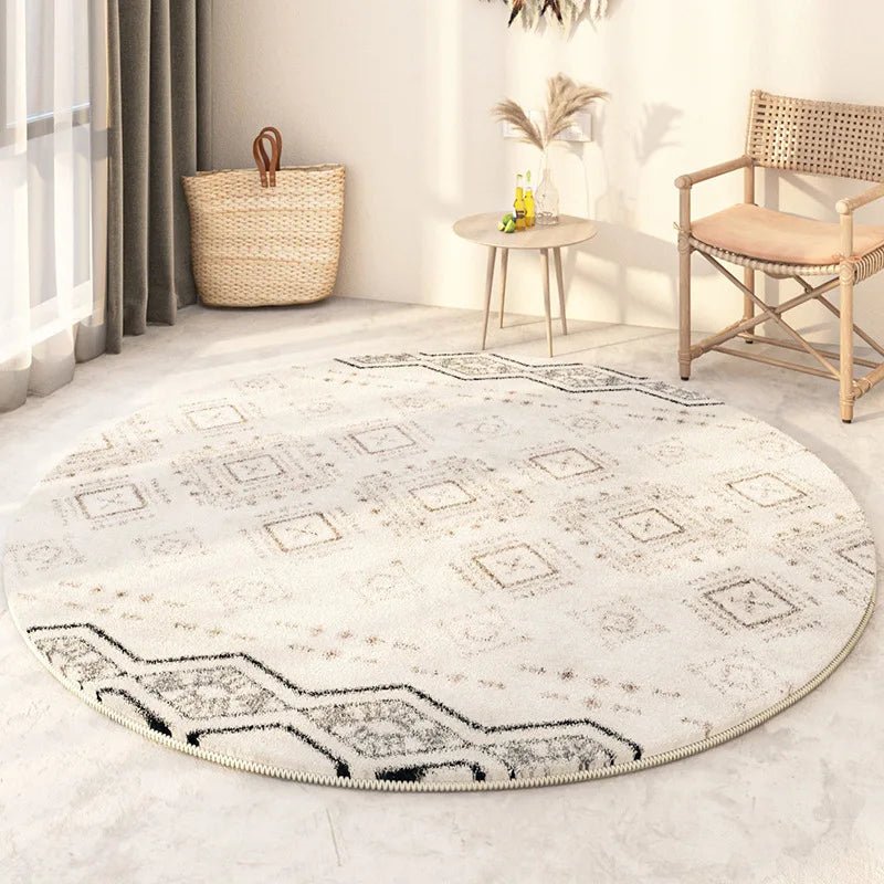 Tapis Rond Confort Nordique - Mon Tapis Design