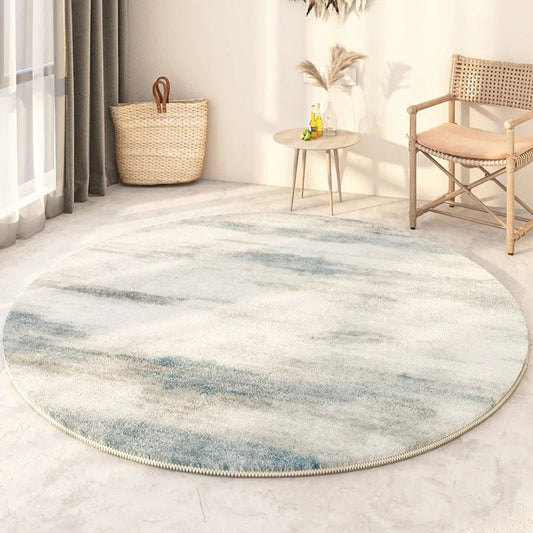 Tapis Rond Esprit Nordique - Mon Tapis Design