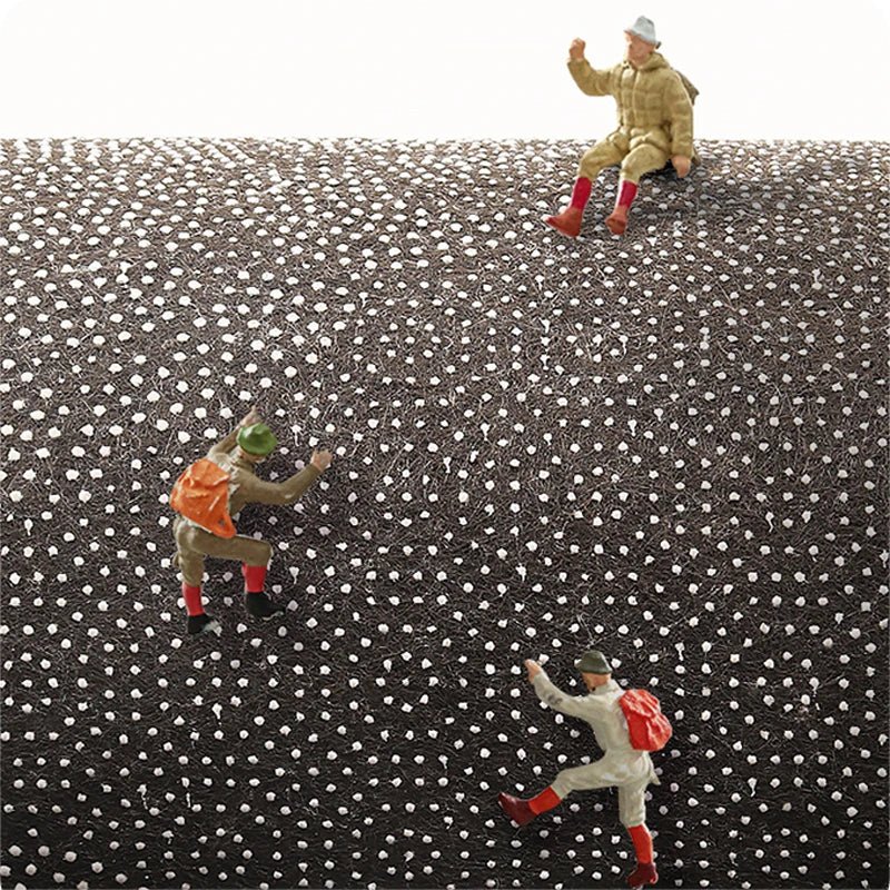 Tapis Rond Minimaliste Desert - Mon Tapis Design