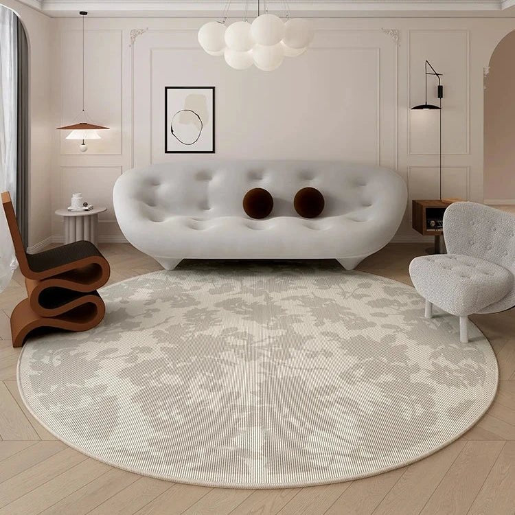 Tapis Rond Moderne Élégance Simple - Mon Tapis Design