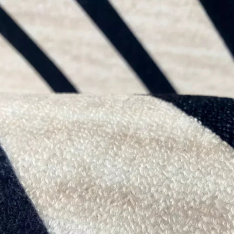 Tapis Rond Moderne Élégance Sobre - Mon Tapis Design